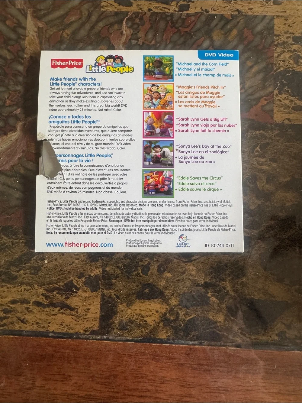 Fisher-Price Little People Big Discoveries DVD - Volume 1